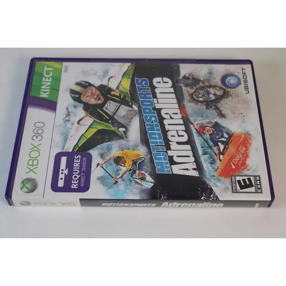 Motionsports Adrenaline (Microsoft Xbox 360) Authentic, Complete, Tested/Works